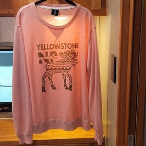 Yellowstone National Park long sleeve sweater